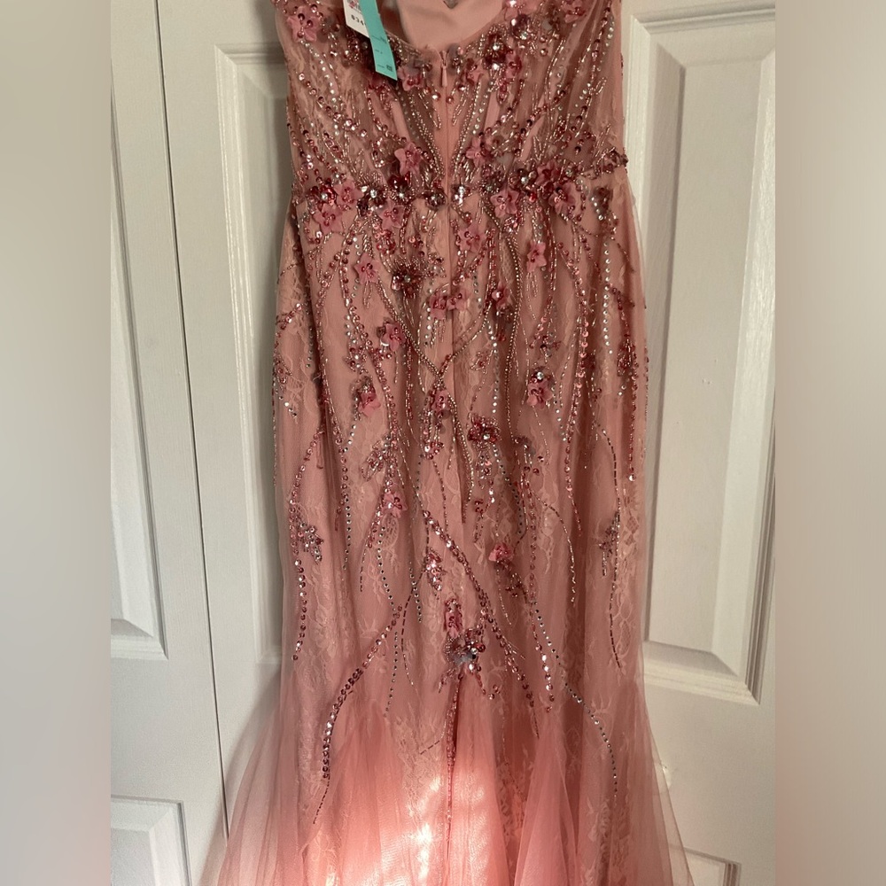 (NWT) Camille La Vie Mermaid Flower Maxi Dress - Picture 4 of 6